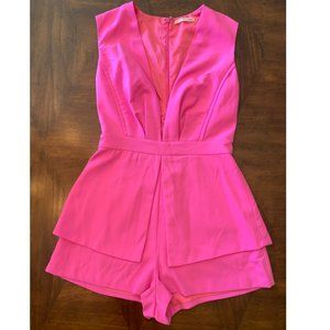Mustard Seed Pink Romper
